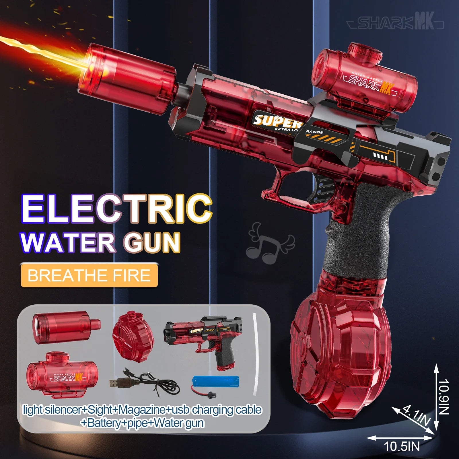 GlowShot™ LED Water Gun