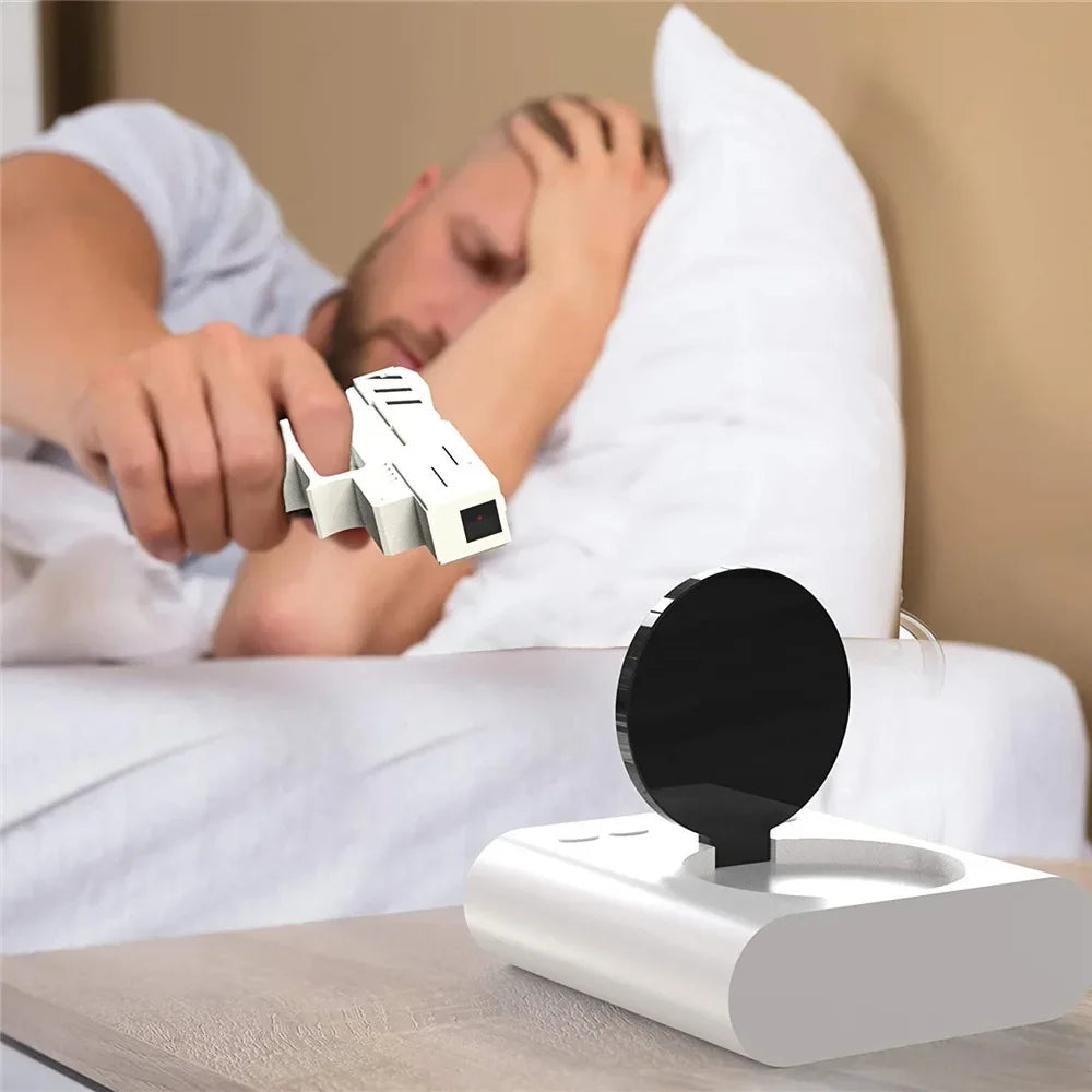 Gun Shooting Alarm Clock