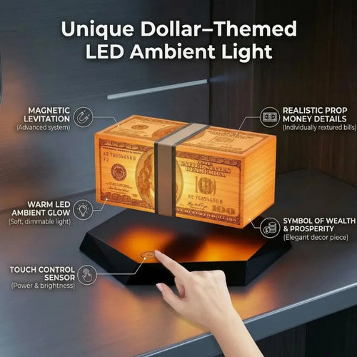 Floating Money Lamp – Magnetic LED Desk Light