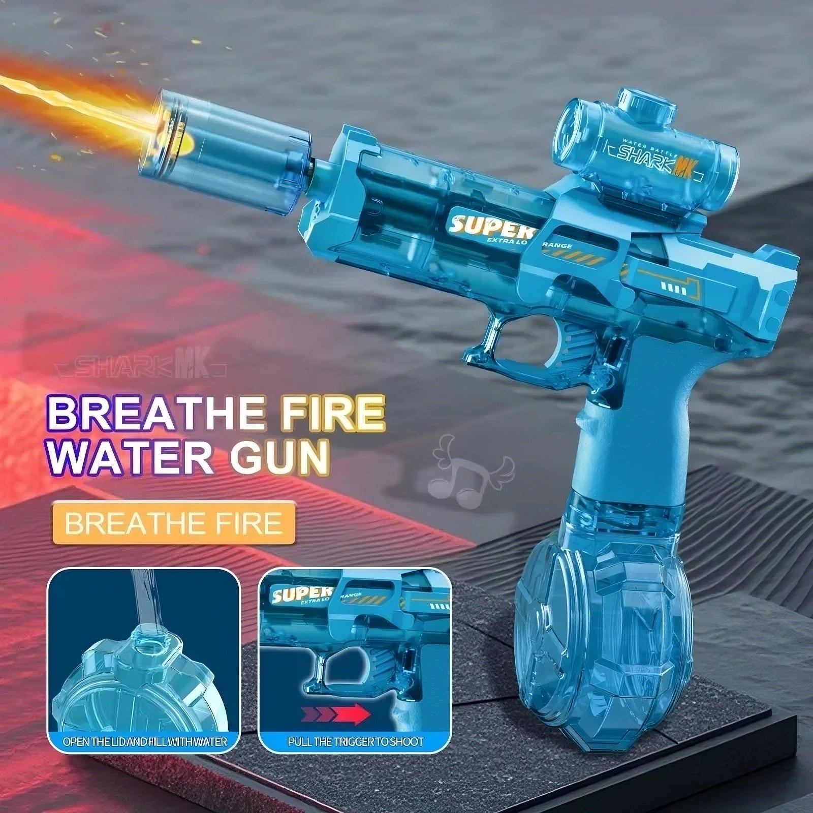 GlowShot™ LED Water Gun