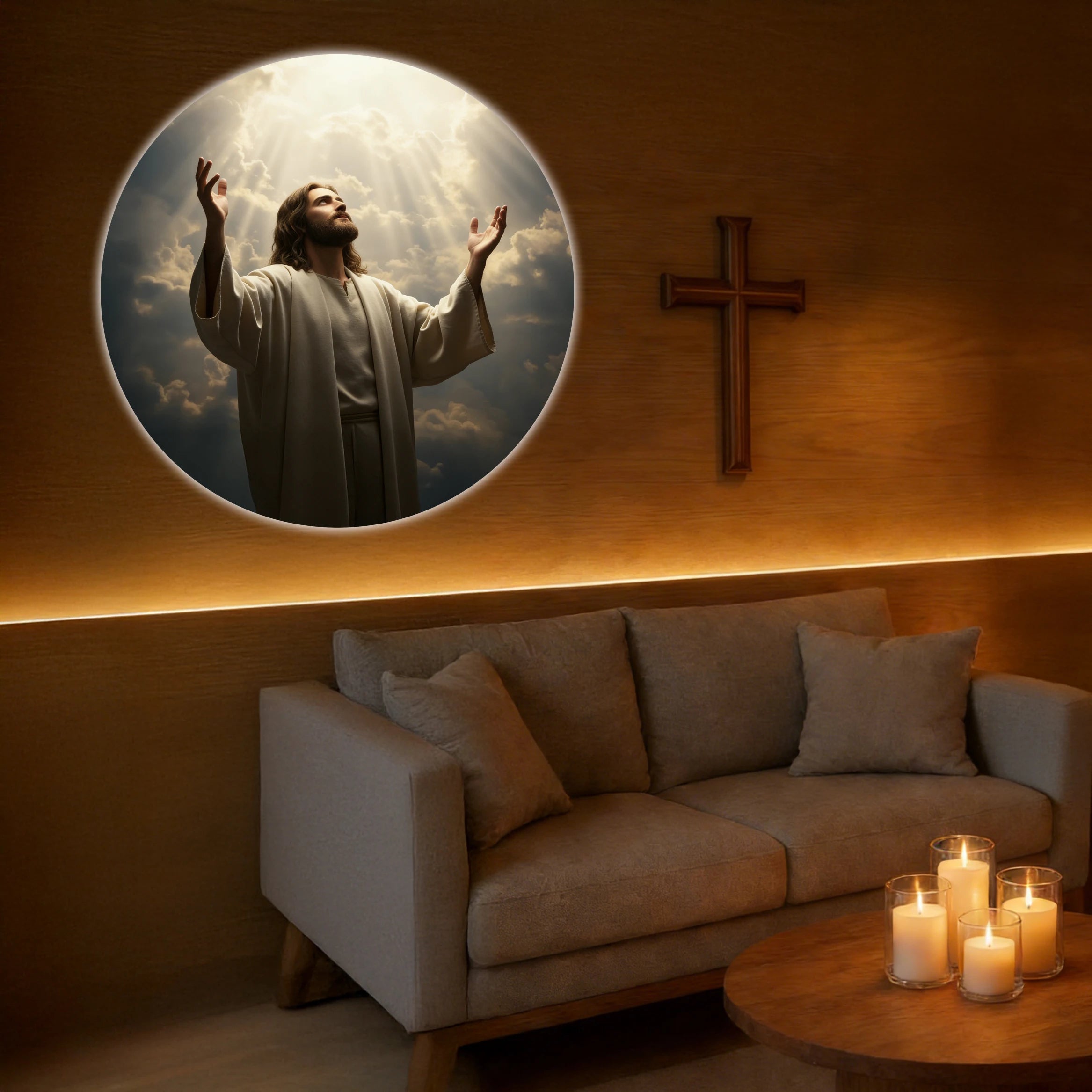 Jesus-Inspired Ambient Projector