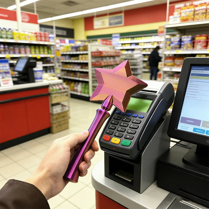 Magic Tap-to-Pay Wand