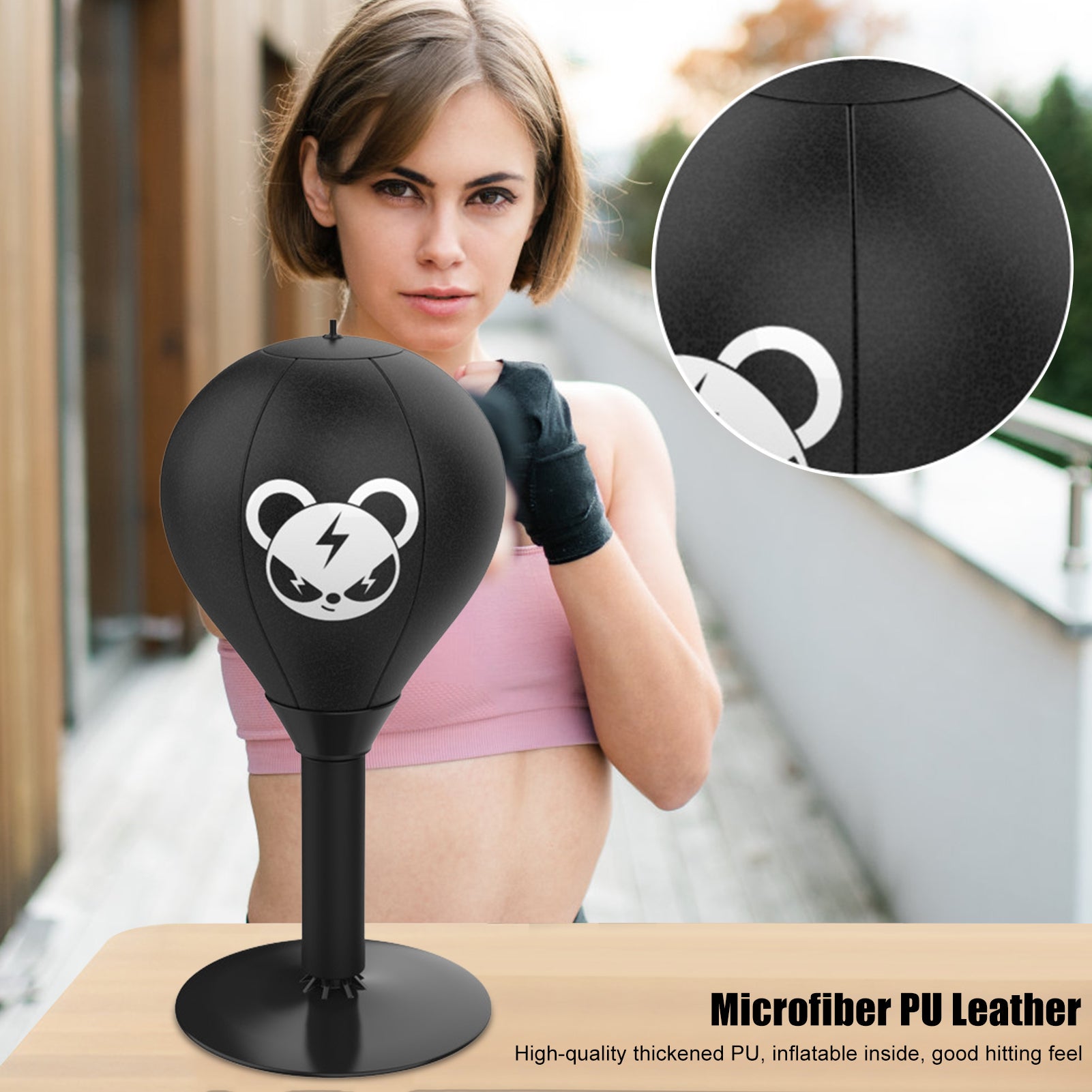 Portable Punching Bag with Suction Cup