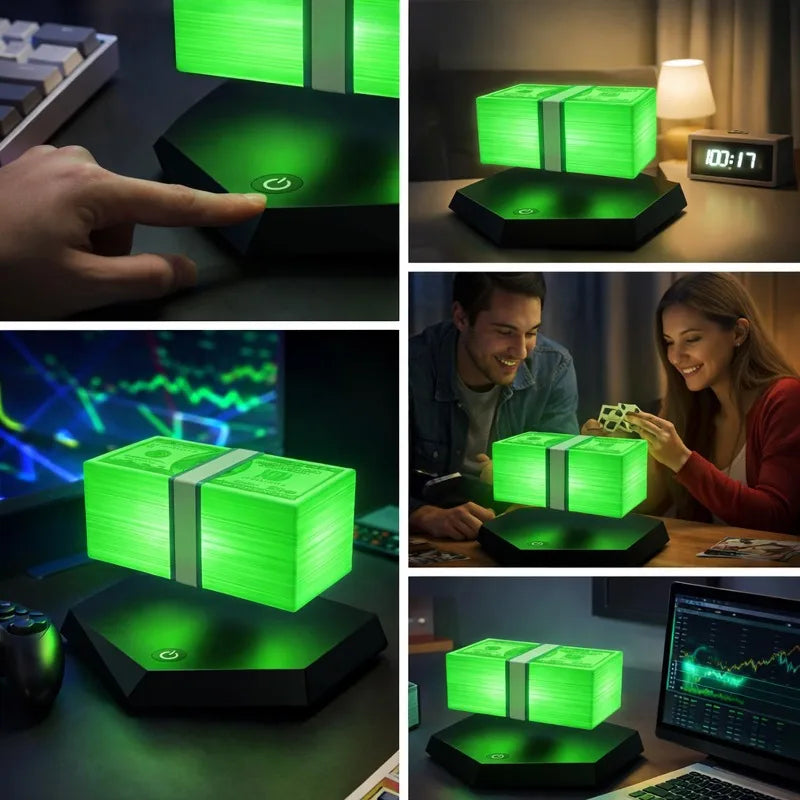 Floating Money Lamp – Magnetic LED Desk Light