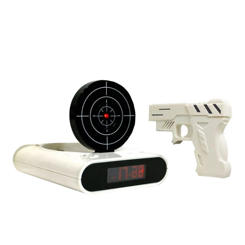 Gun Shooting Alarm Clock