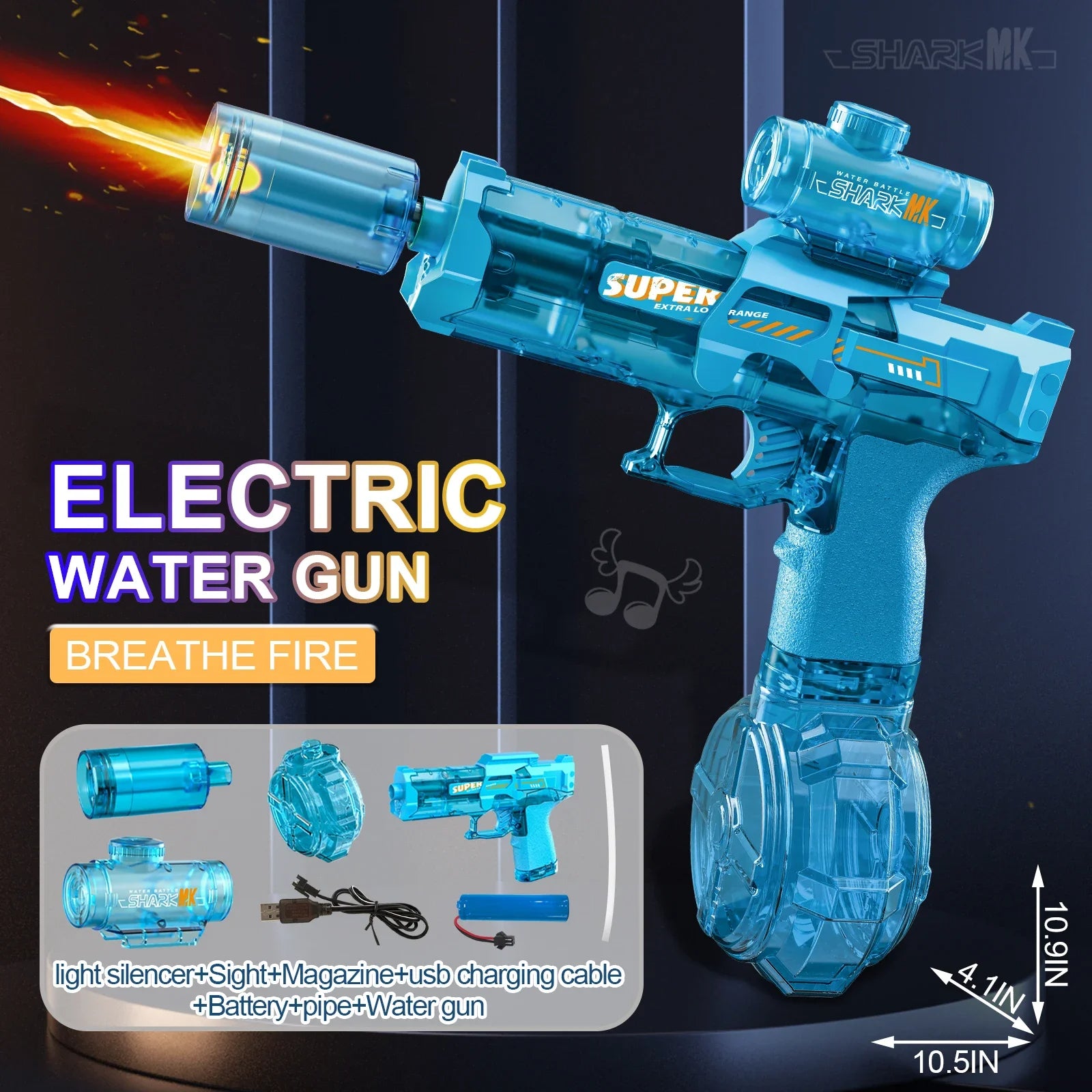GlowShot™ LED Water Gun