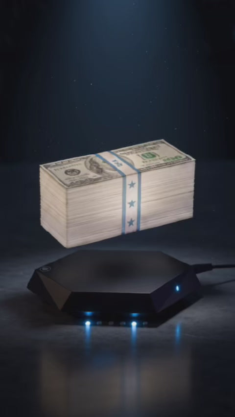 Floating Money Lamp – Magnetic LED Desk Light